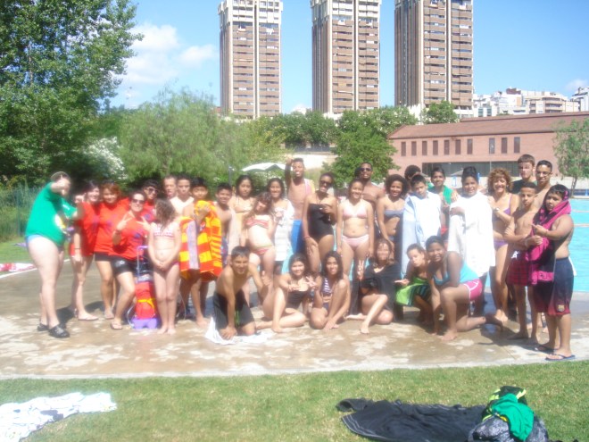 foto grup piscina