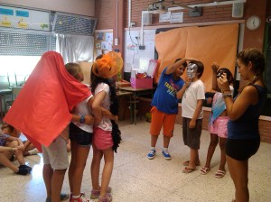 Finalment hem gravat una obra de teatre. 